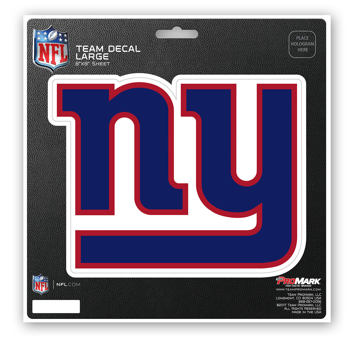 NFL - New York Giants Large Decal