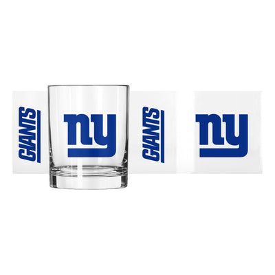 New York Giants 14oz Gameday Rocks Glass