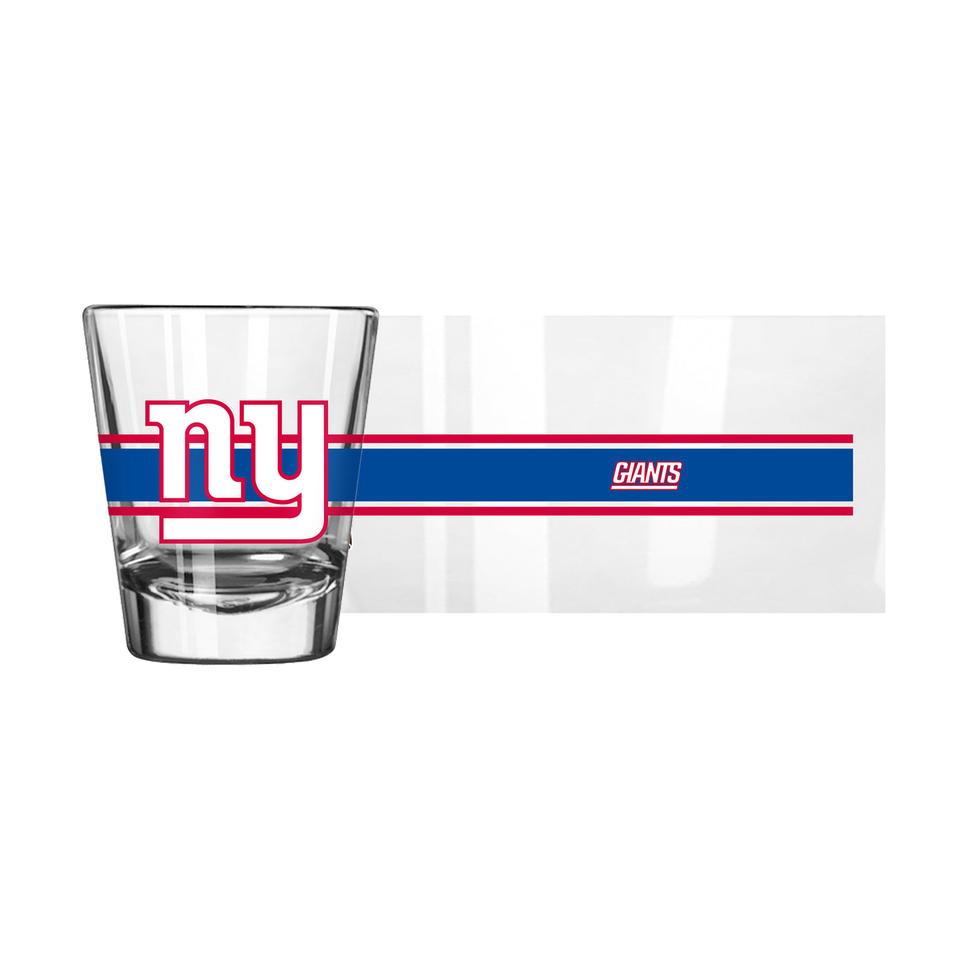 New York Giants 2oz Stripe Shot Glass