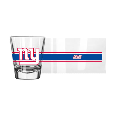New York Giants 2oz Stripe Shot Glass