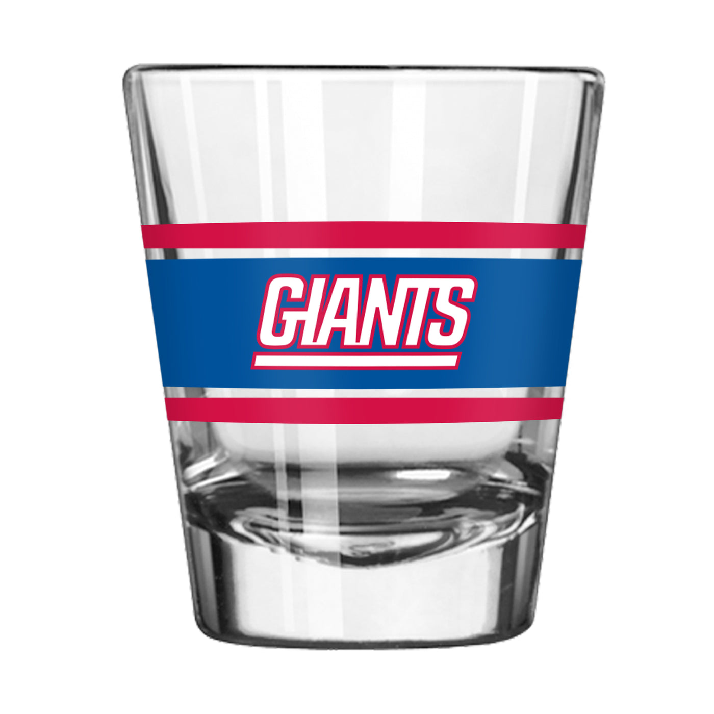 New York Giants 2oz Stripe Shot Glass