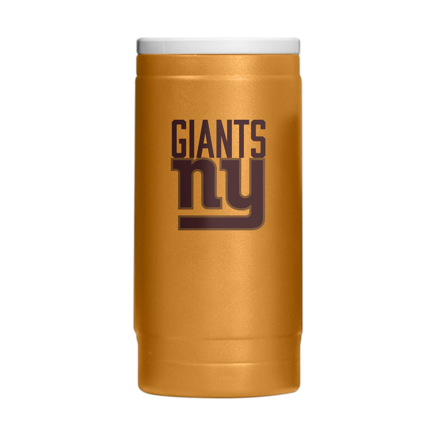 NY Giants  Huddle Powder Coat Slim Can Coolie