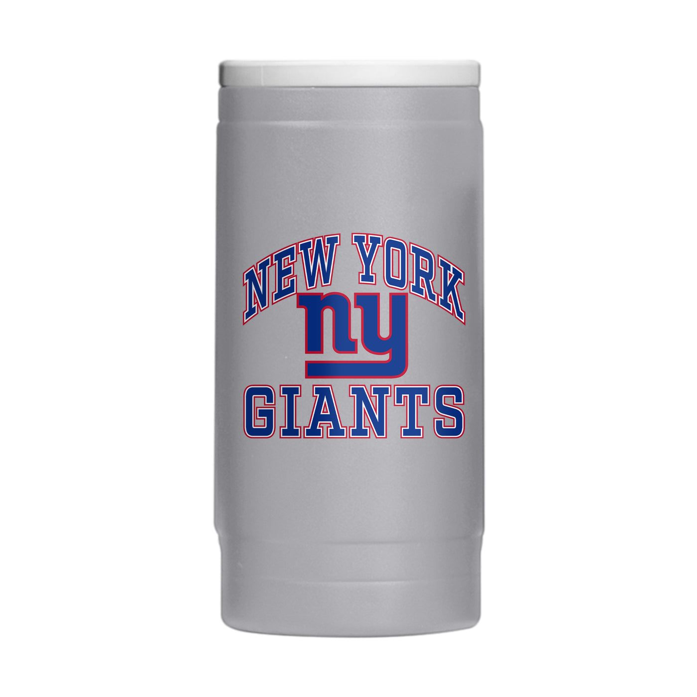 New York Giants 12oz Athletic Powdercoat SlimCan Coolie