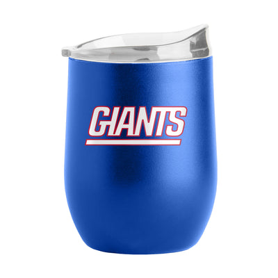 New York Giants 16oz Flipside Powder Coat Curved Beverage - Logo Brands