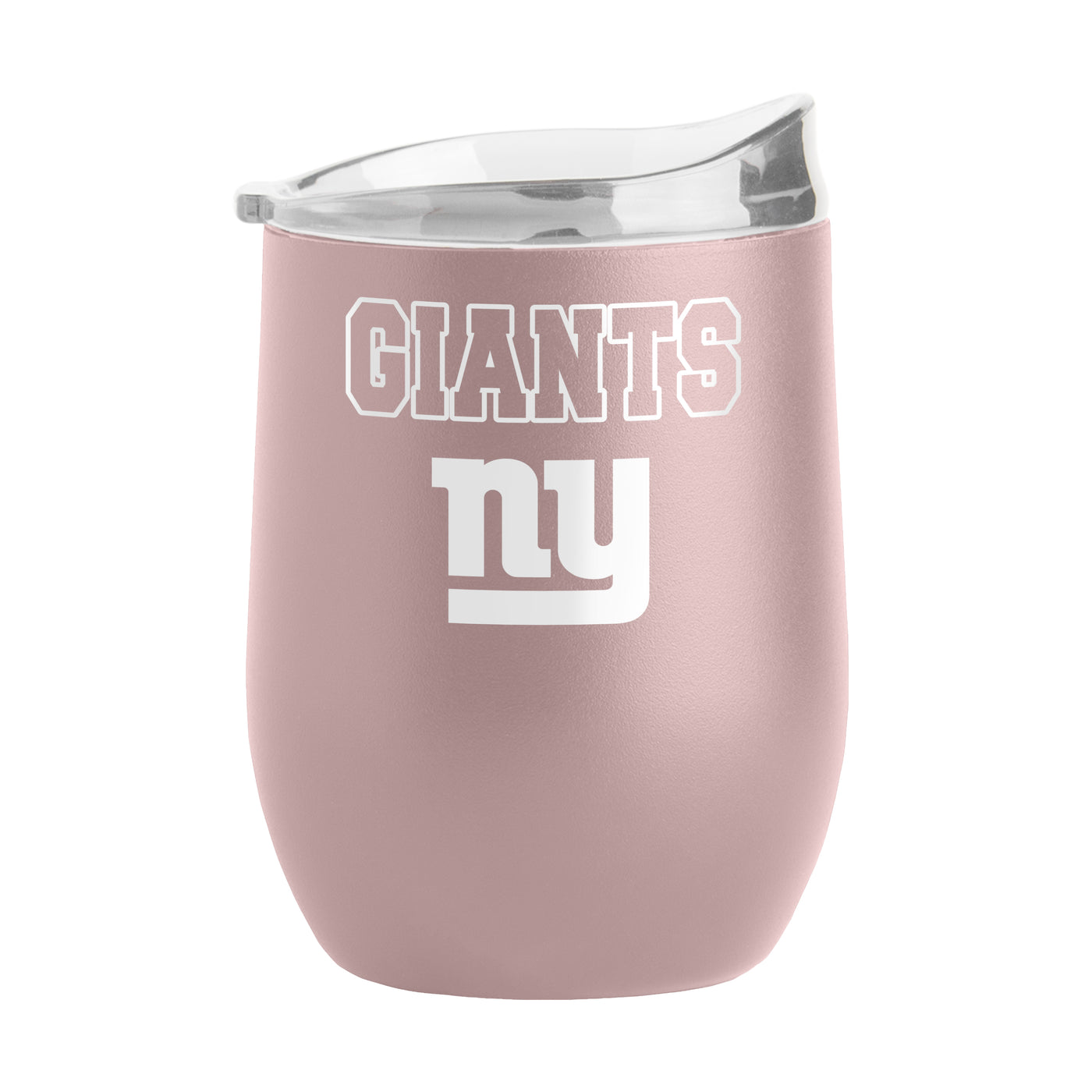 NY Giants 16oz Stencil Powder Coat Curved Beverage