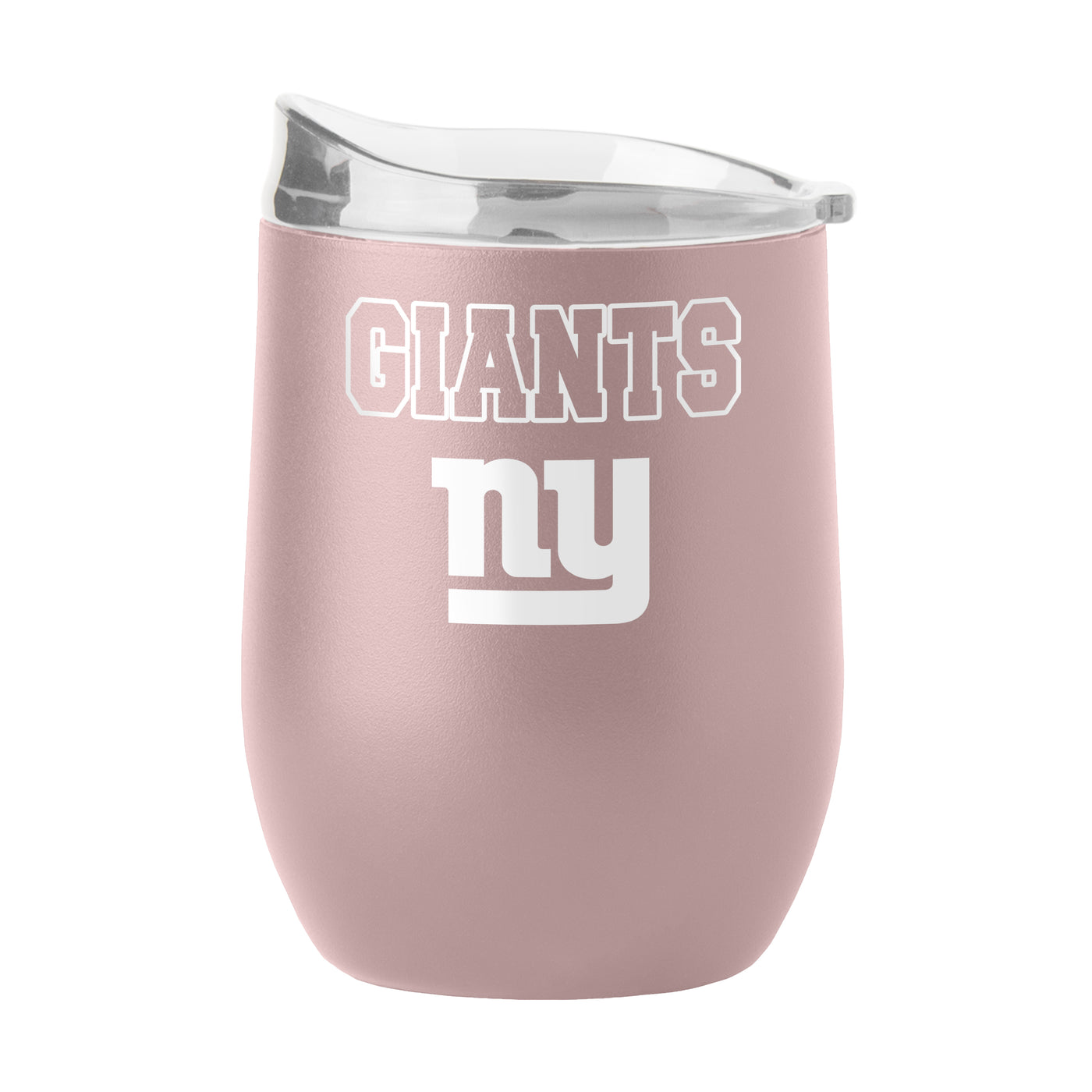 NY Giants 16oz Stencil Powder Coat Curved Beverage
