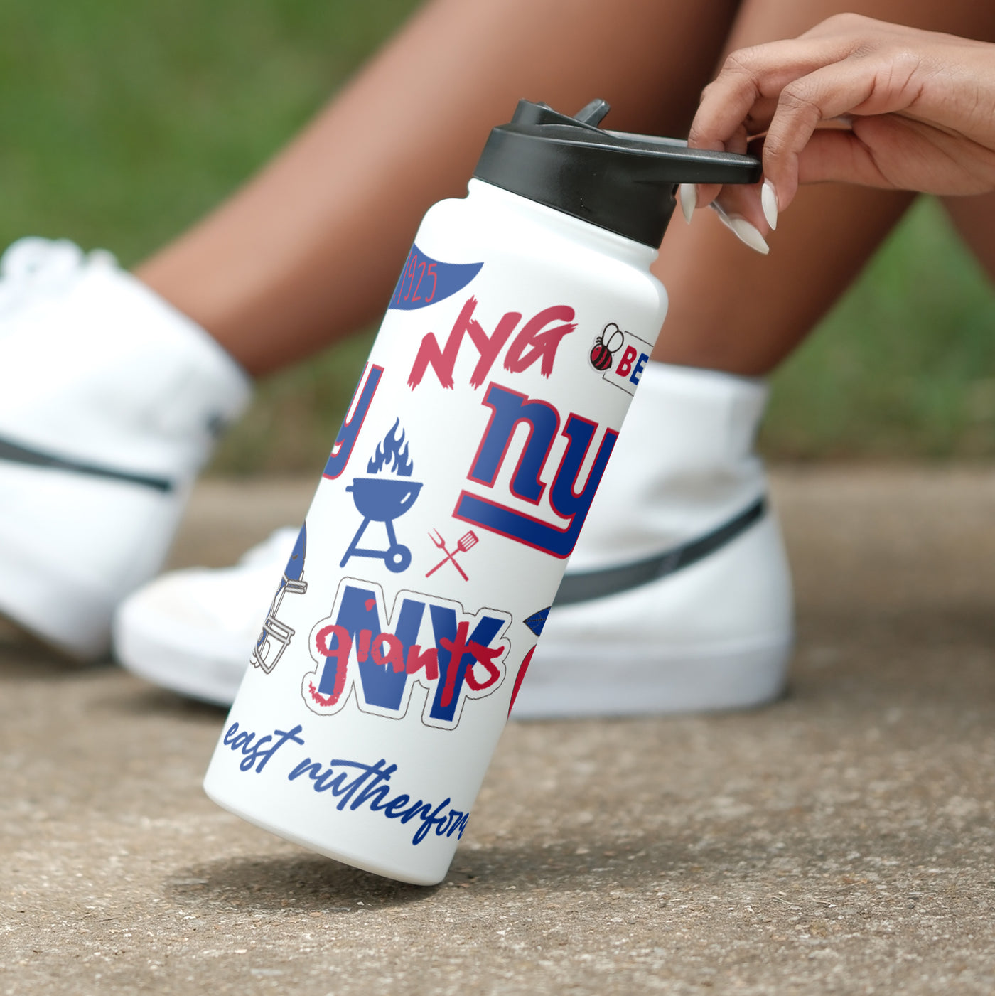 NY Giants 34oz Native Quencher Bottle