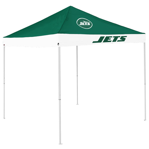 New York Jets Economy Canopy shelter with team logo, lightweight frame, and durable fabric for outdoor events and tailgating.