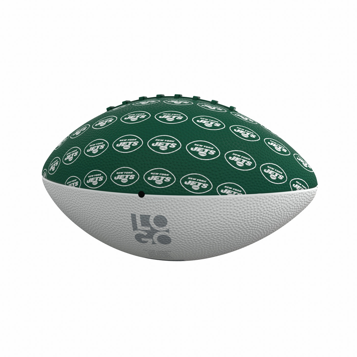 New York Jets Repeating Mini-Size Rubber Football