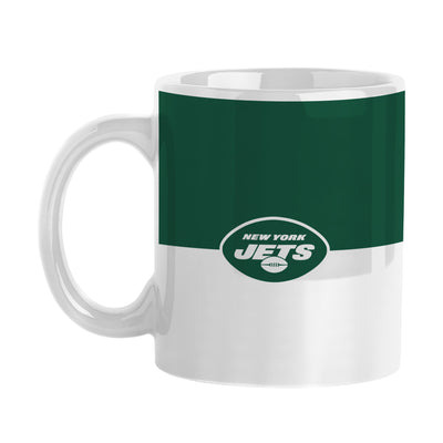 New York Jets 11oz Colorblock Sublimated Mug - Logo Brands