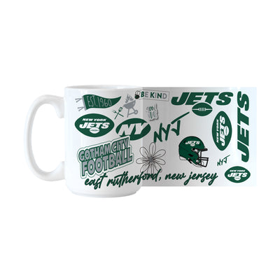 New York Jets 15oz Native Sublimated Mug