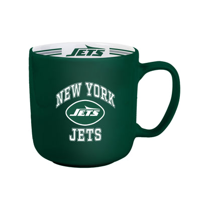 New York Jets 15oz Stripe Mug