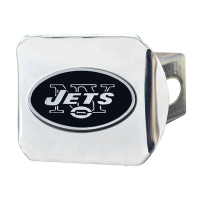 NFL - New York Jets Chrome on Chrome Hitch Cover