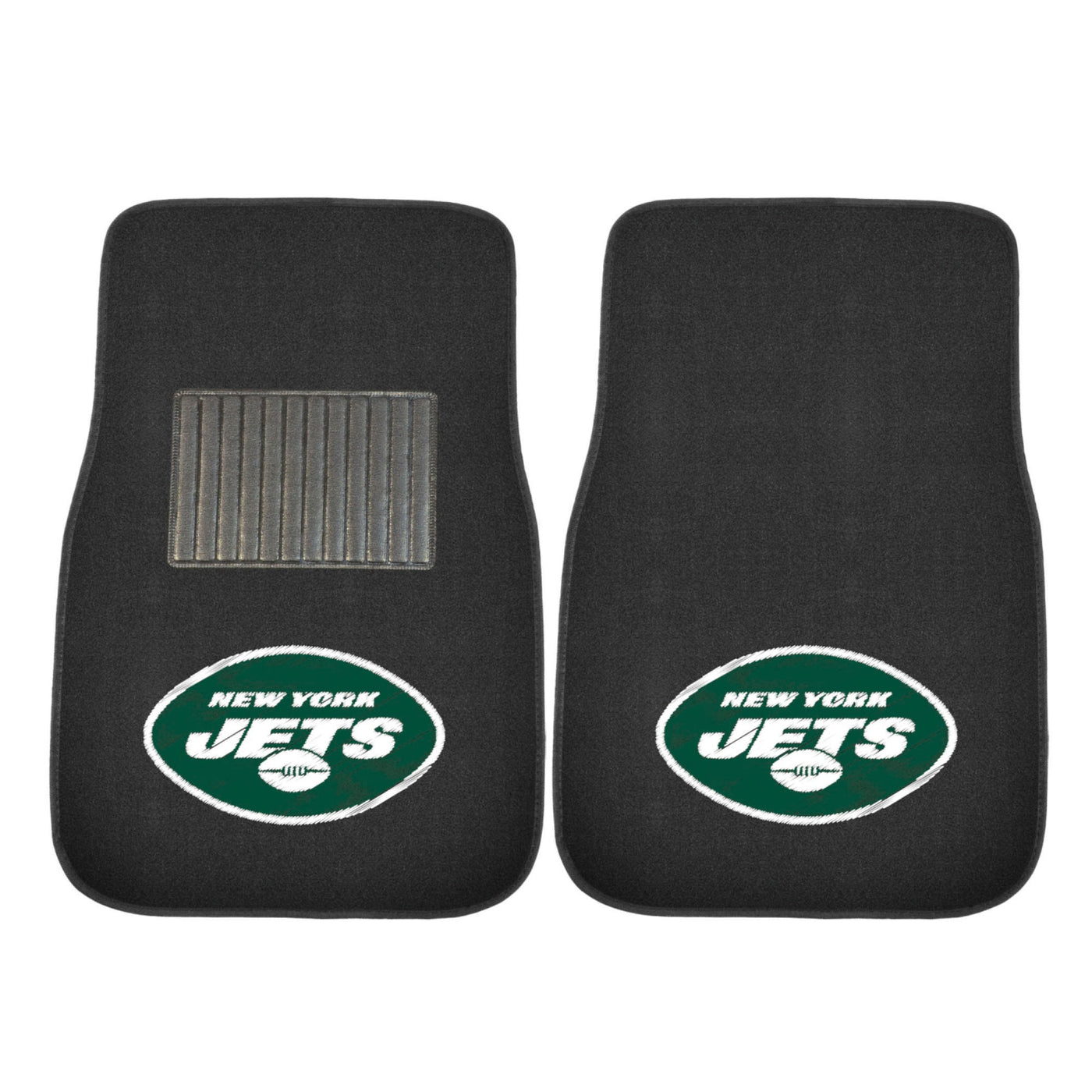 NFL - New York Jets 2-pc Embroidered Car Mat Set