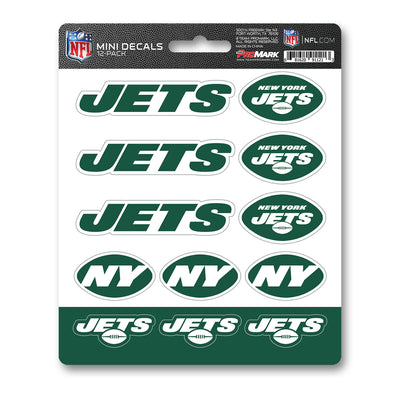 NFL - New York Jets Mini Decal 12-pk
