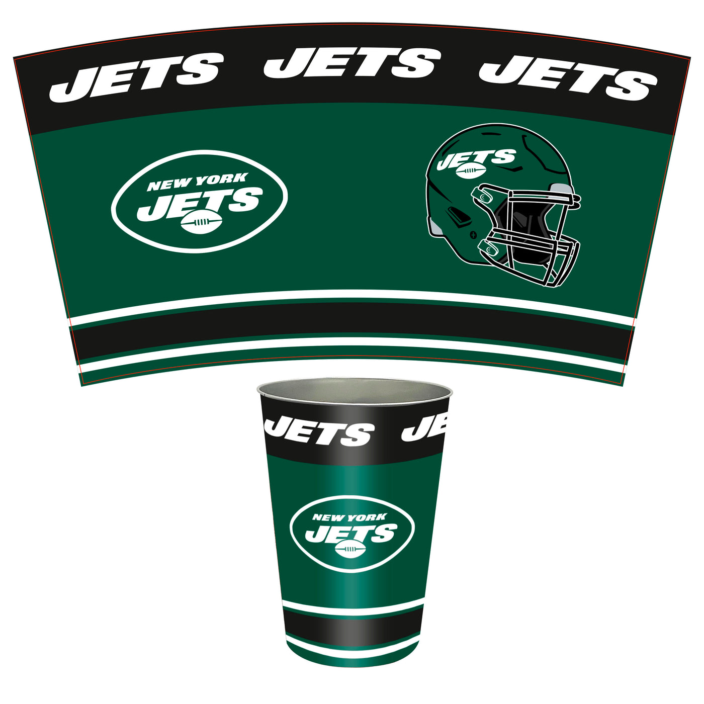 NFL - New York Jets Wastebasket
