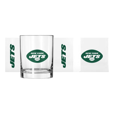 New York Jets 14oz Gameday Rocks Glass