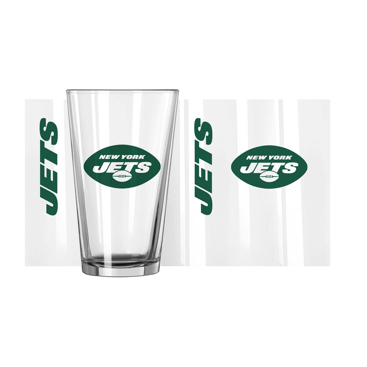 New York Jets 16oz Gameday Pint Glass - Logo Brands