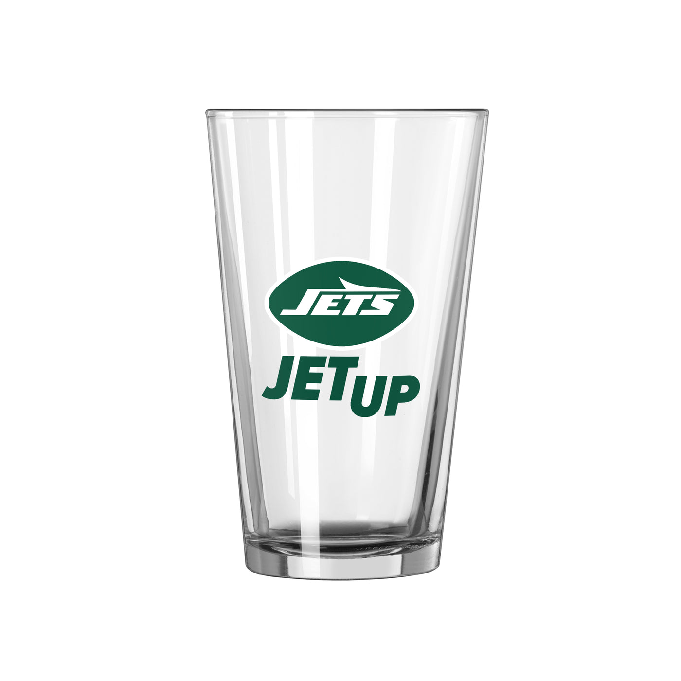 New York Jets 16oz Slogan Pint Glass