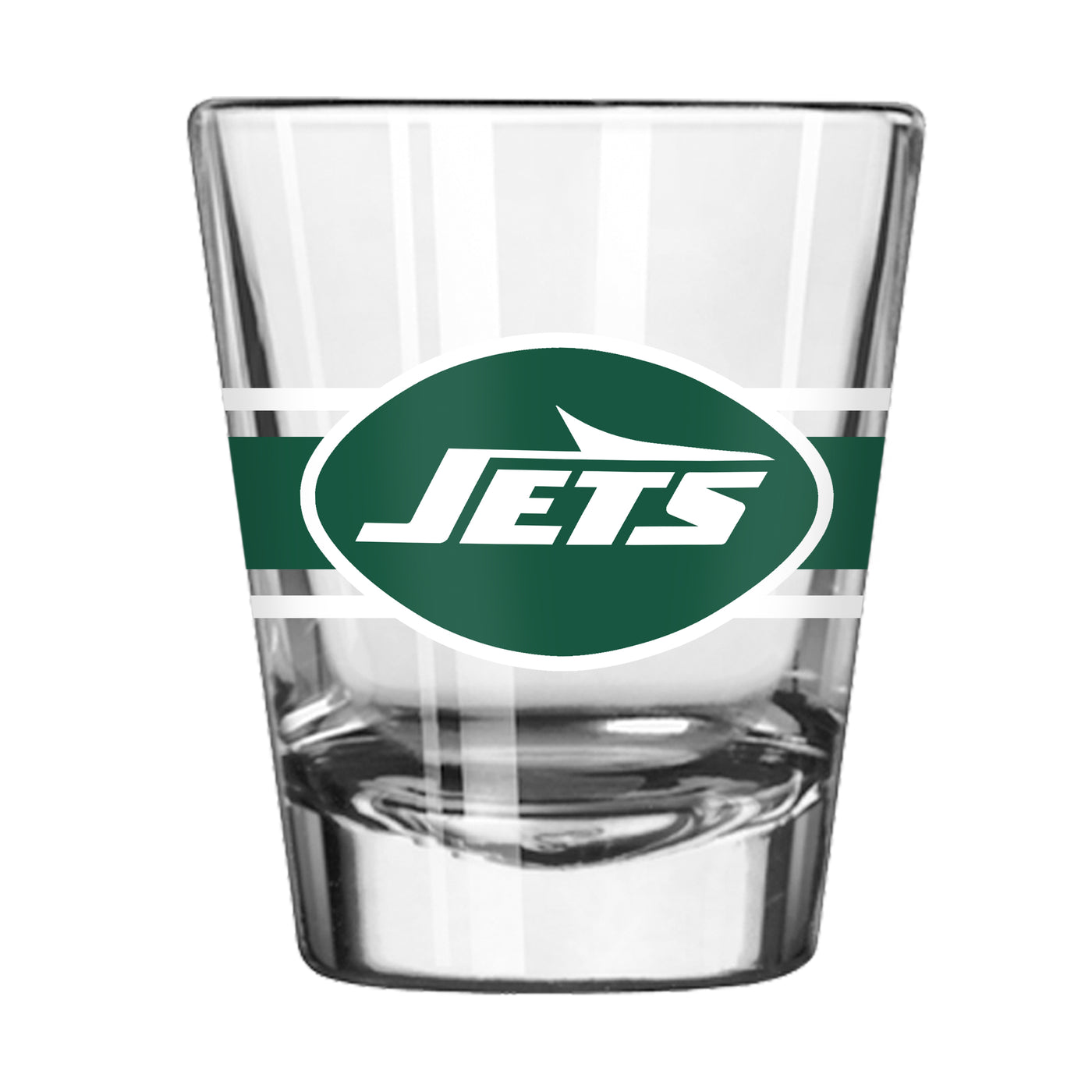 New York Jets 2oz Stripe Shot Glass