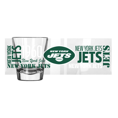 NY Jets 2oz Spirit Shot Glass