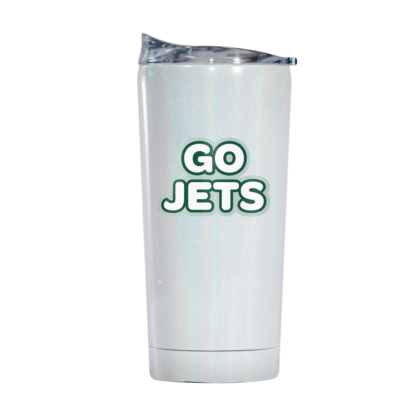 NY Jets 20oz Bubble Iridescent Tumbler - Logo Brands