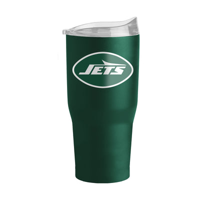 New York Jets 30oz Flipside Powder Coat Tumbler - Logo Brands