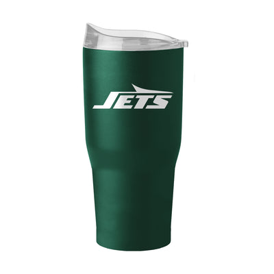 New York Jets 30oz Flipside Powder Coat Tumbler - Logo Brands