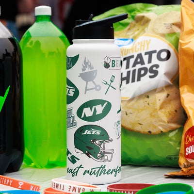 NY Jets 34oz Native Quencher Bottle