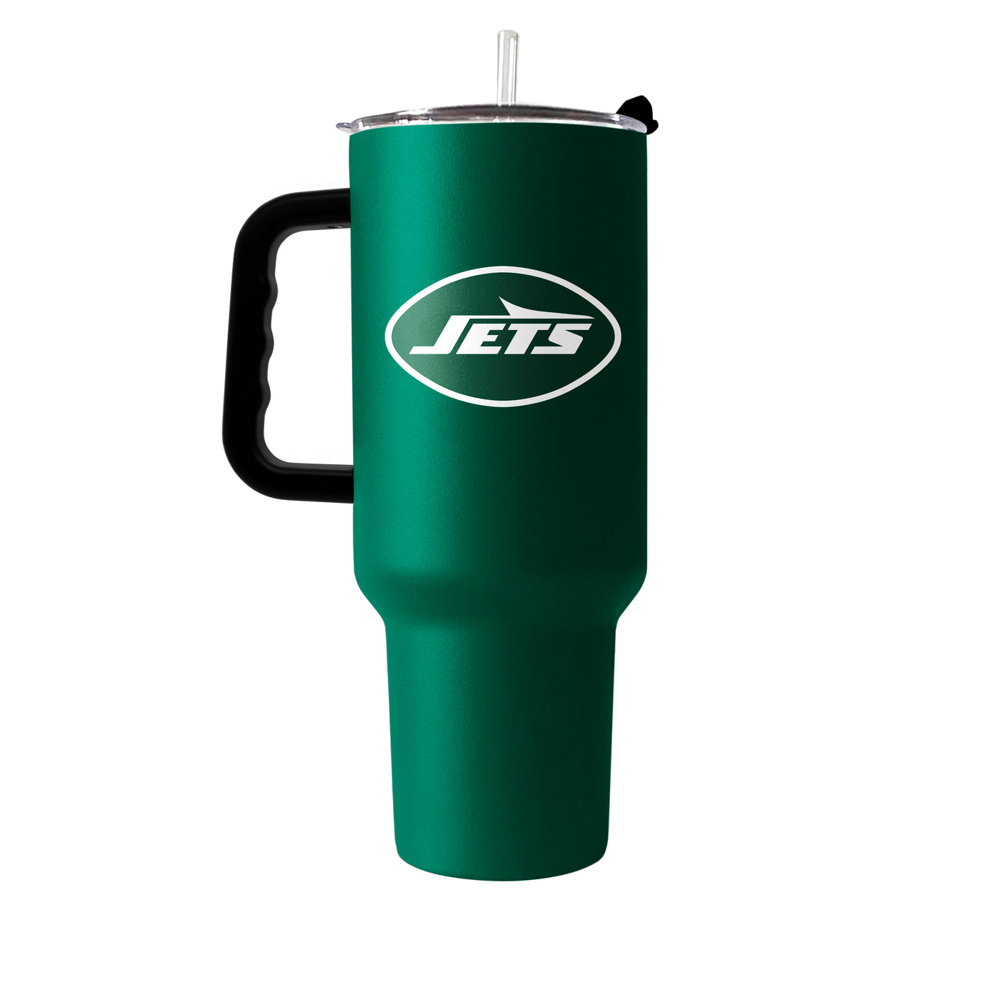 New York Jets 40oz Flipside Powder Coat Tumbler - Logo Brands