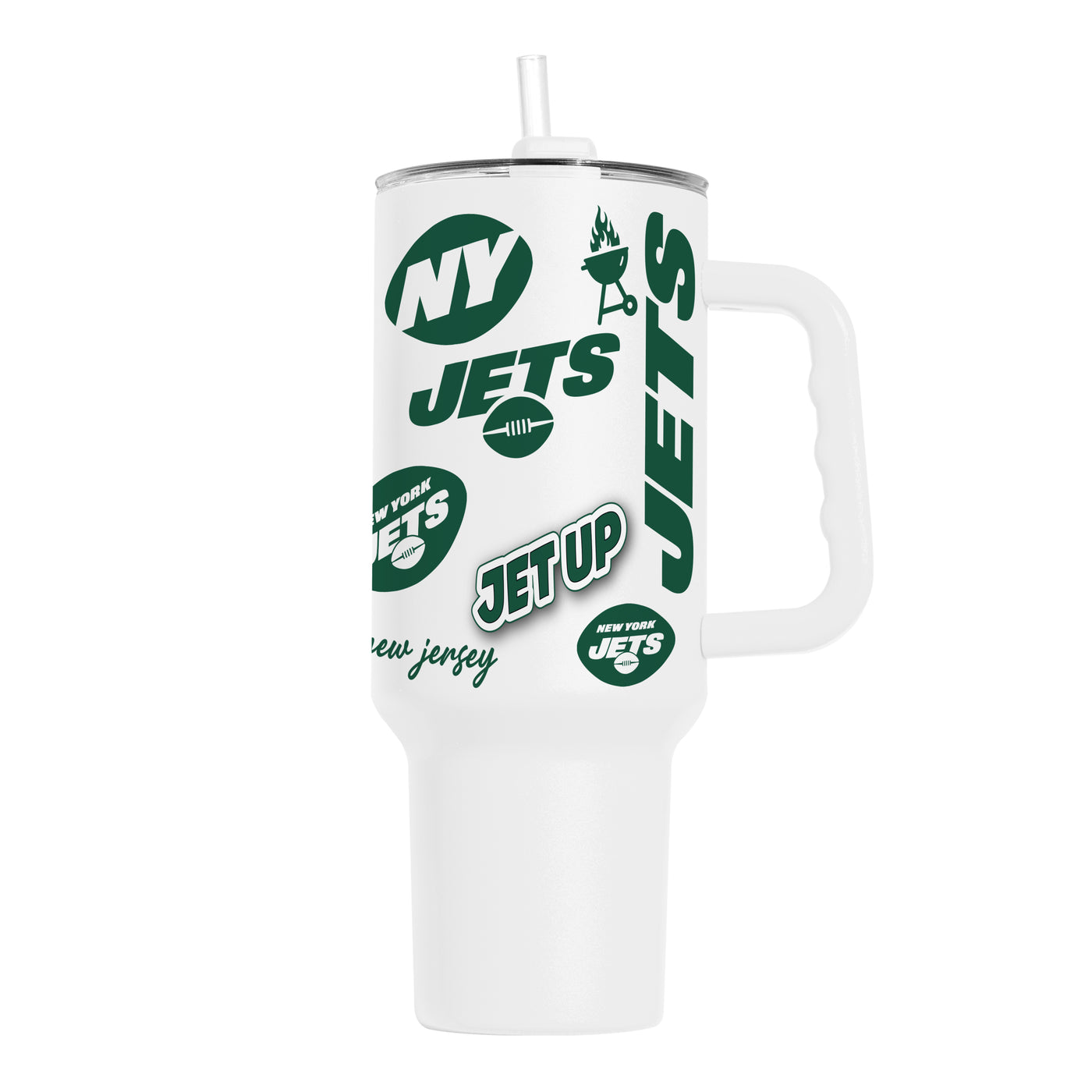 New York Jets 40oz Native Powder Coat Tumbler