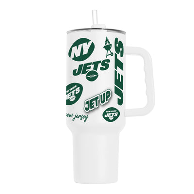 New York Jets 40oz Native Powder Coat Tumbler