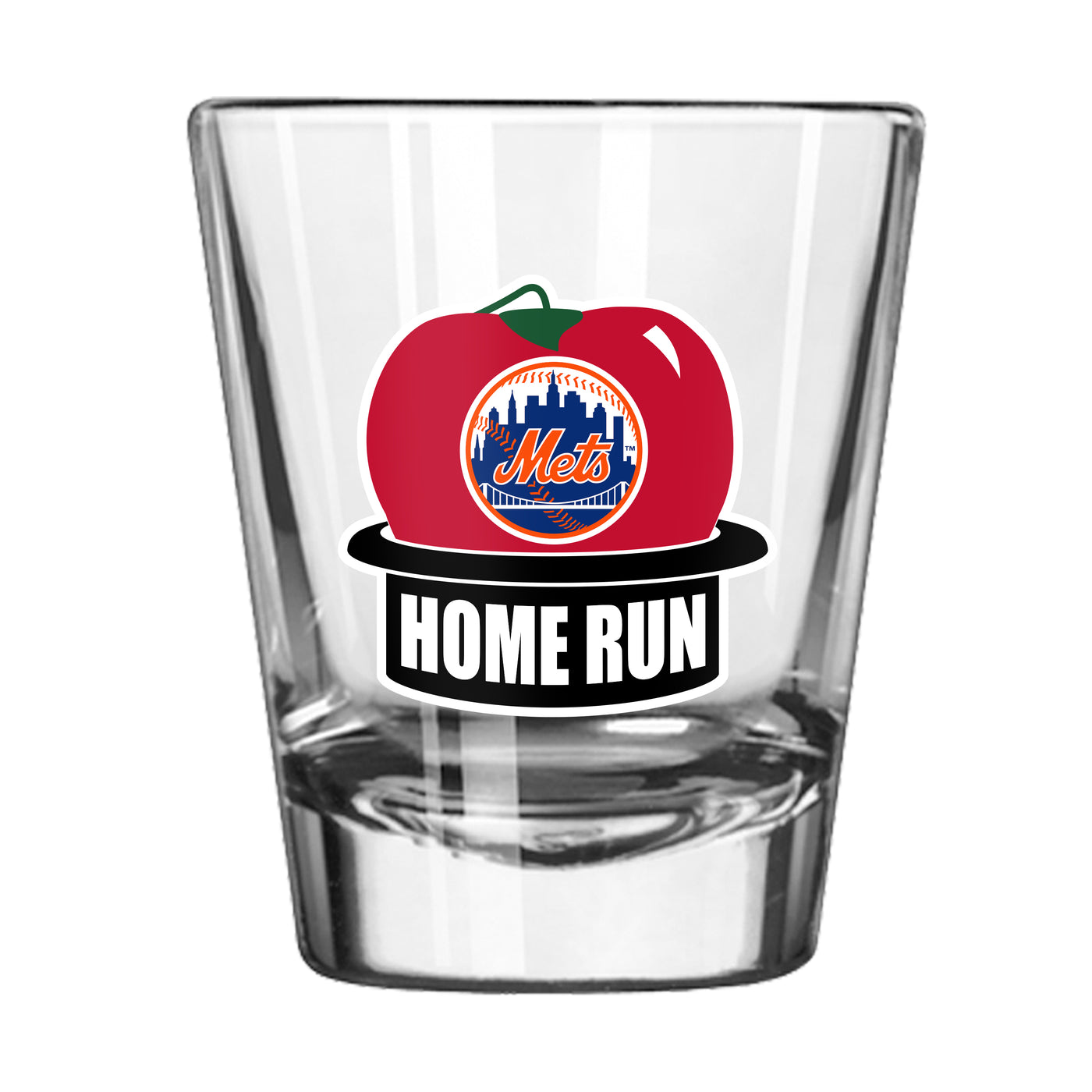 New York Mets 2oz Home Run Shot Glass