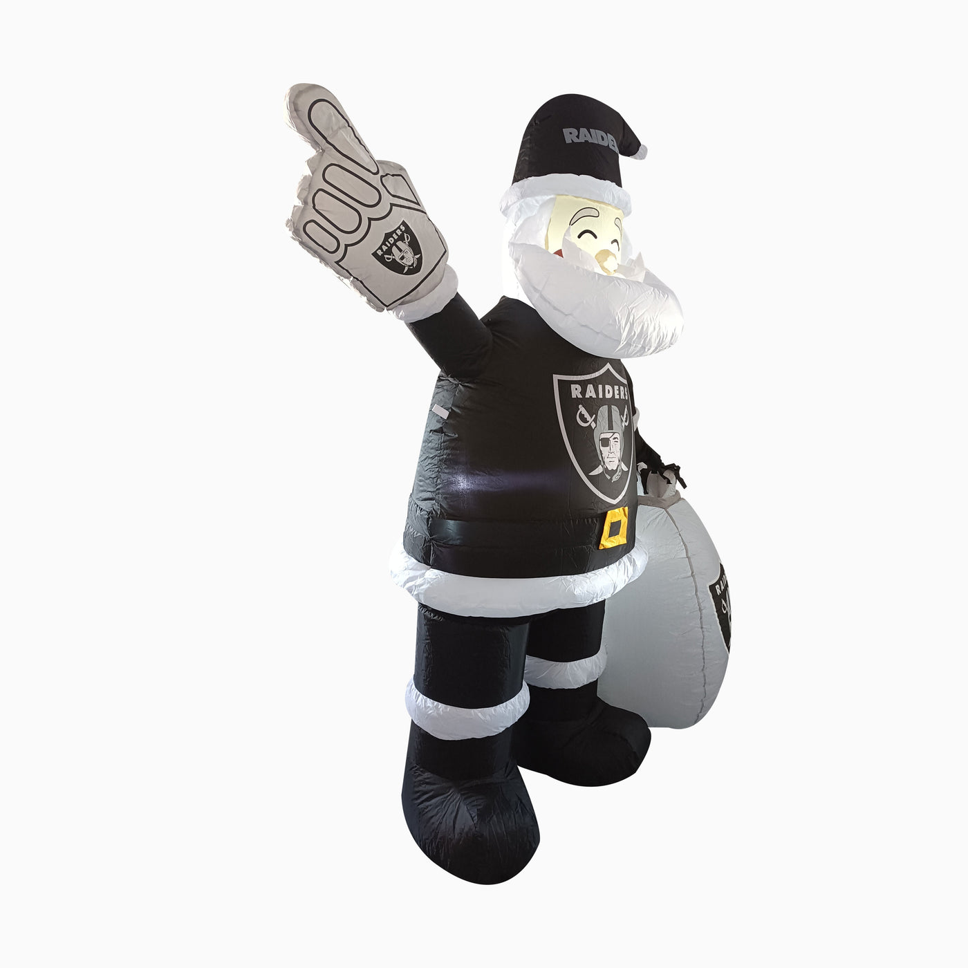 Las Vegas Raiders Santa Claus Yard Inflatable - Logo Brands