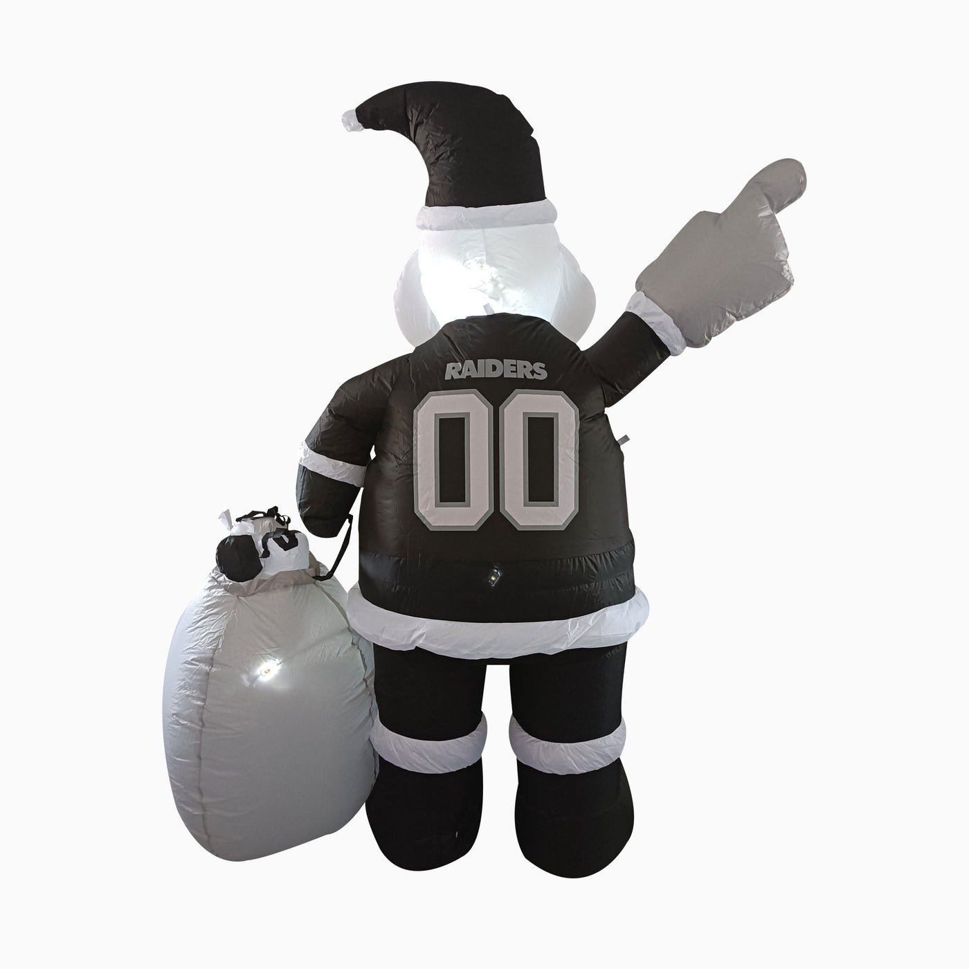 Las Vegas Raiders Santa Claus Yard Inflatable - Logo Brands