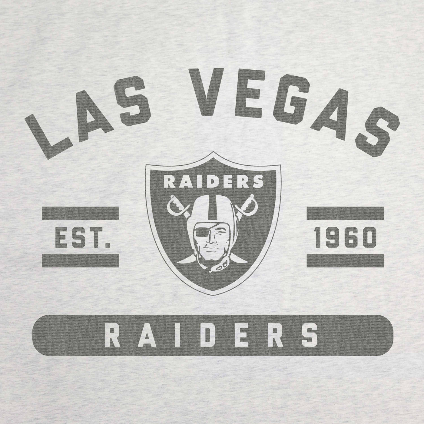 Las Vegas Raiders Oatmeal Sweatshirt Blanket