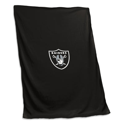 Las Vegas Raiders Sweatshirt Blanket - Logo Brands