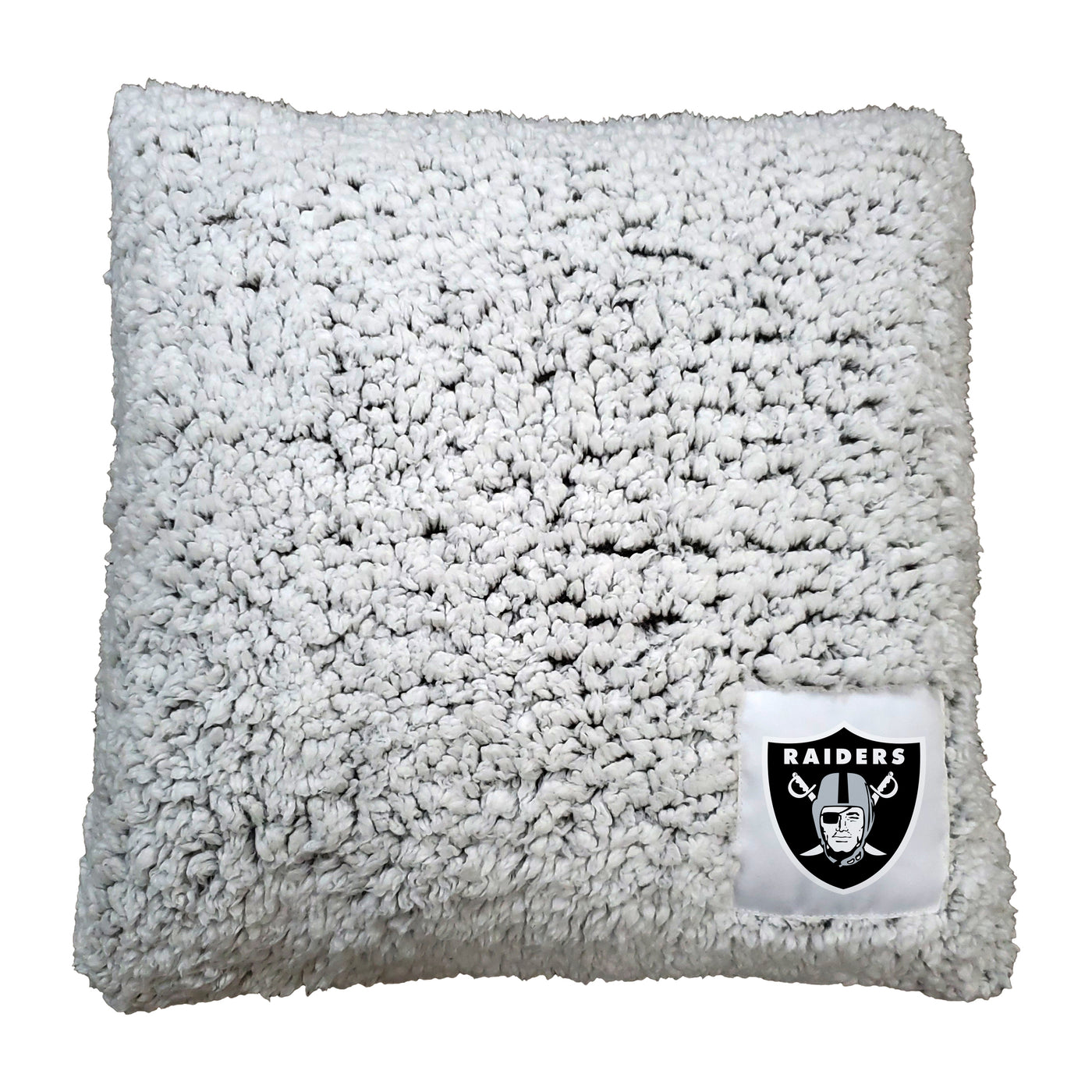 Las Vegas Raiders Frosty Throw Pillow - Logo Brands