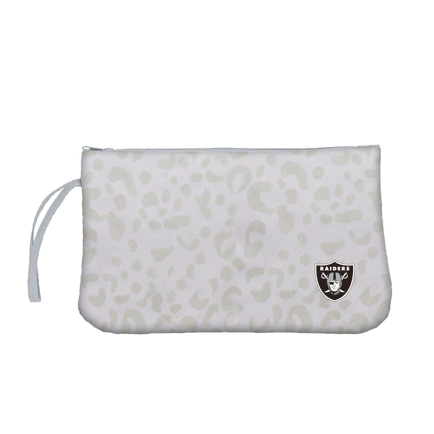 Las Vegas Raiders Leopard Print Wristlet