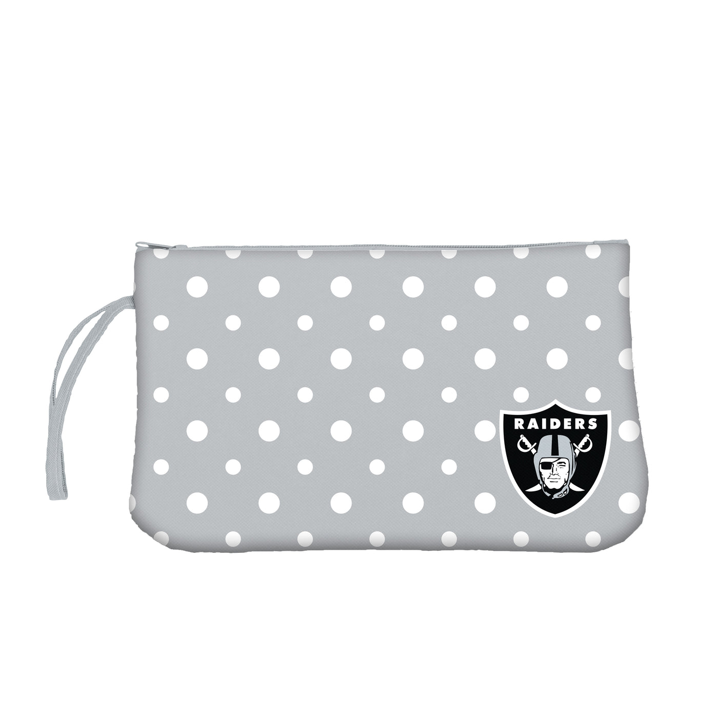 Las Vegas Raiders Dot Wristlet - Logo Brands