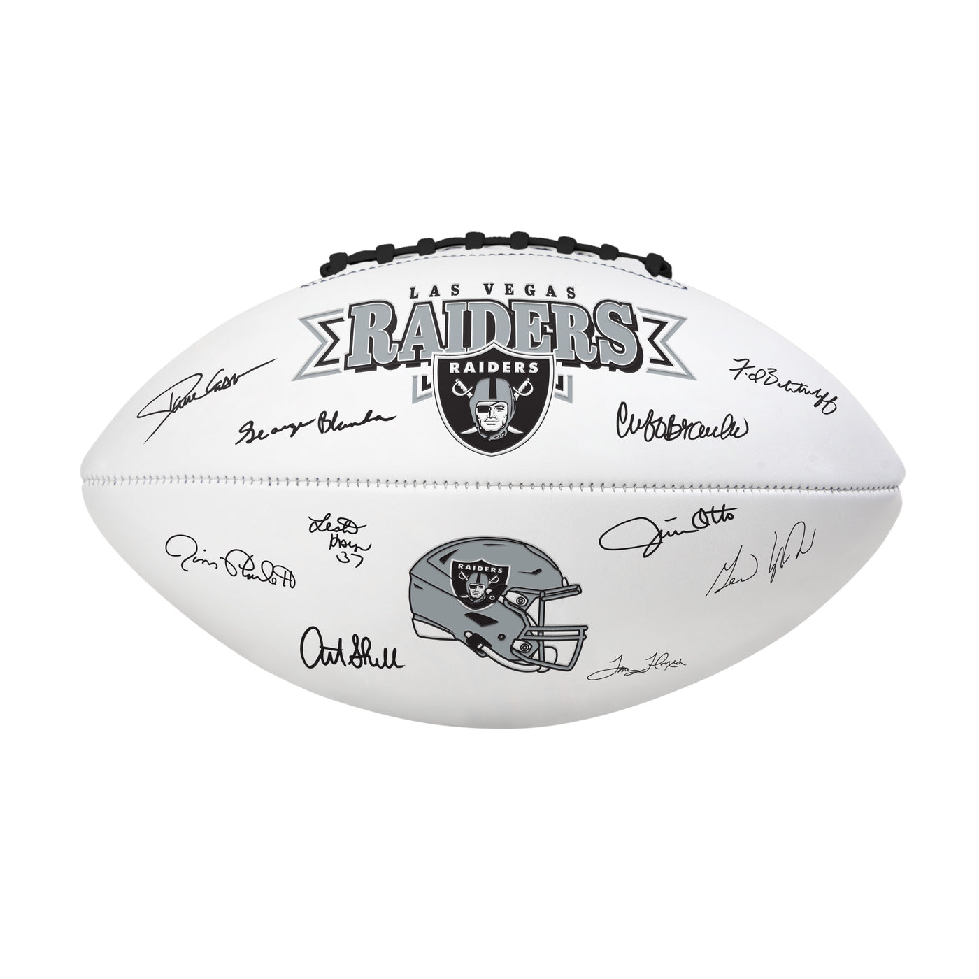 Las Vegas Raiders Autograph Signature Football