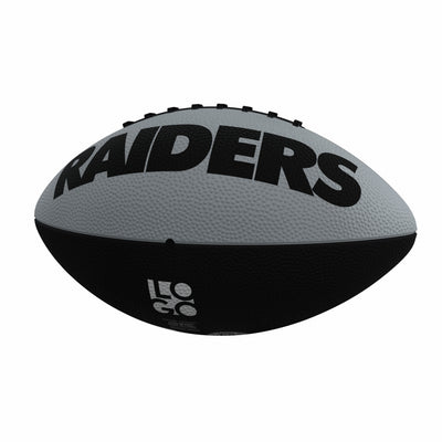 Las Vegas Raiders Pinwheel Logo Junior-Size Rubber Football