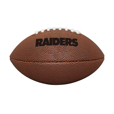 Las Vegas Raiders Mini Size Composite Football - Logo Brands