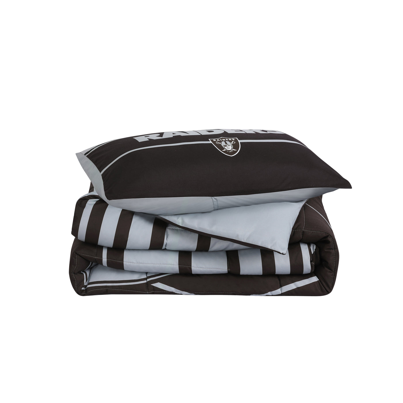 Las Vegas Raiders Crosser Comforter Set Twin
