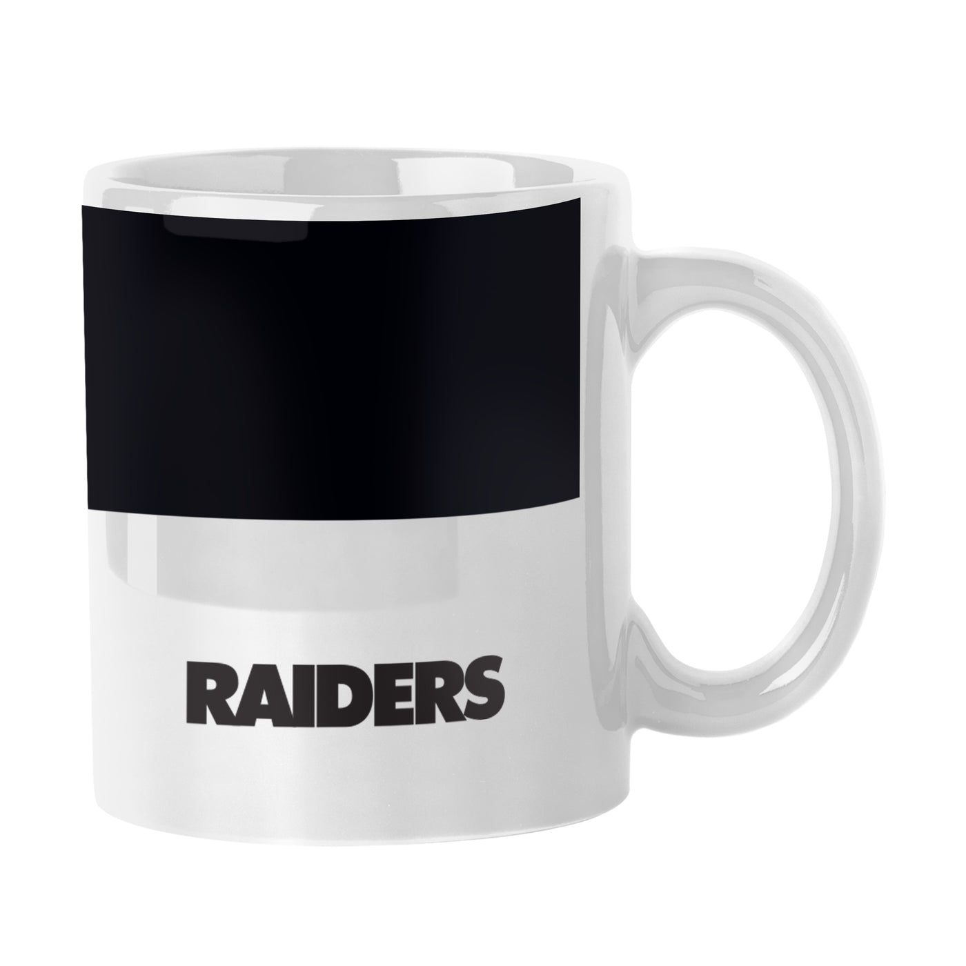 Las Vegas Raiders 11oz Colorblock Sublimated Mug