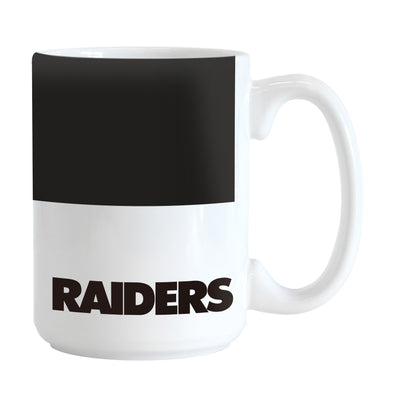 Las Vegas Raiders Colorblock 15oz Sublimated Mug