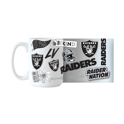 Las Vegas Raiders 15oz Native Sublimated Mug