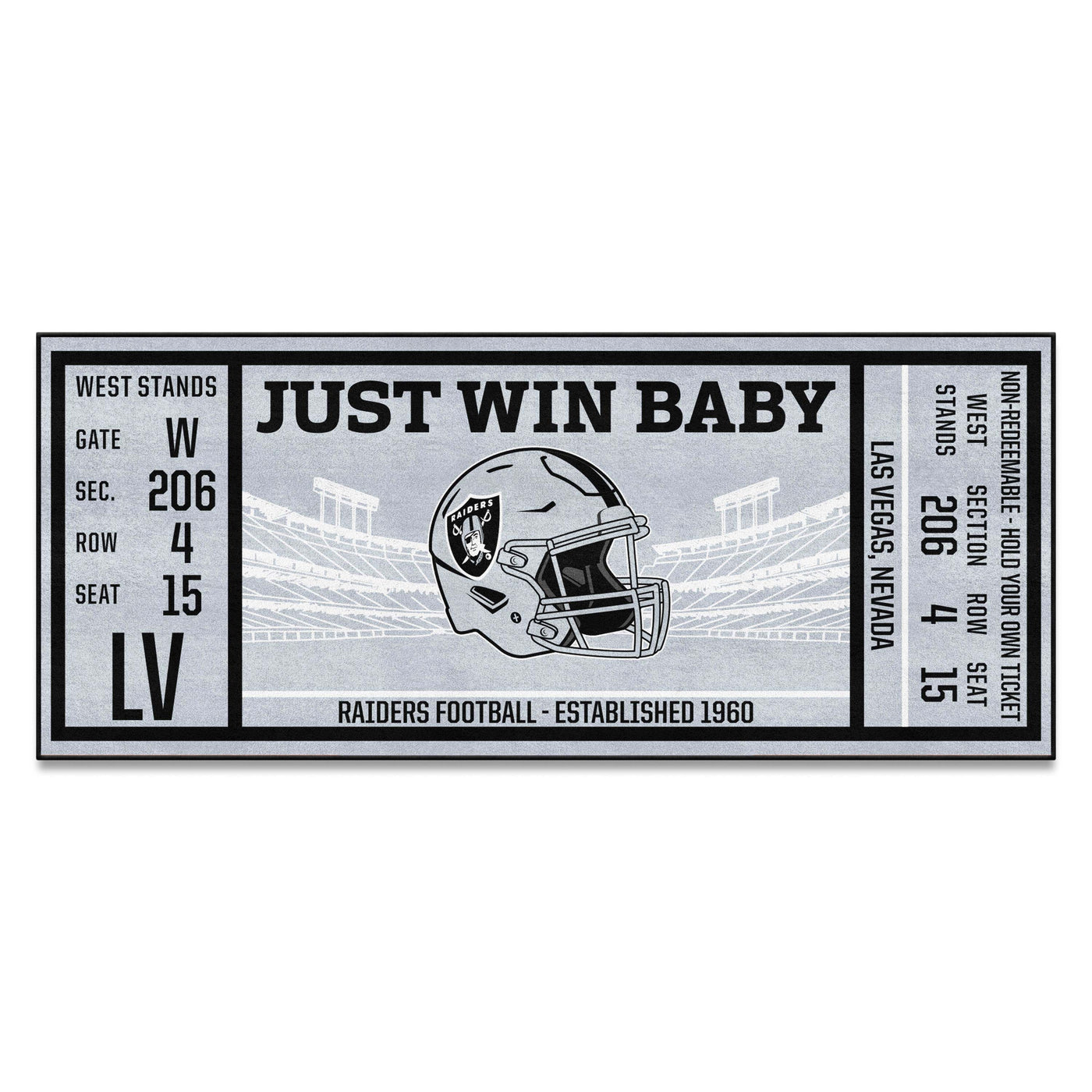 NFL - Las Vegas Raiders Ticket Runner