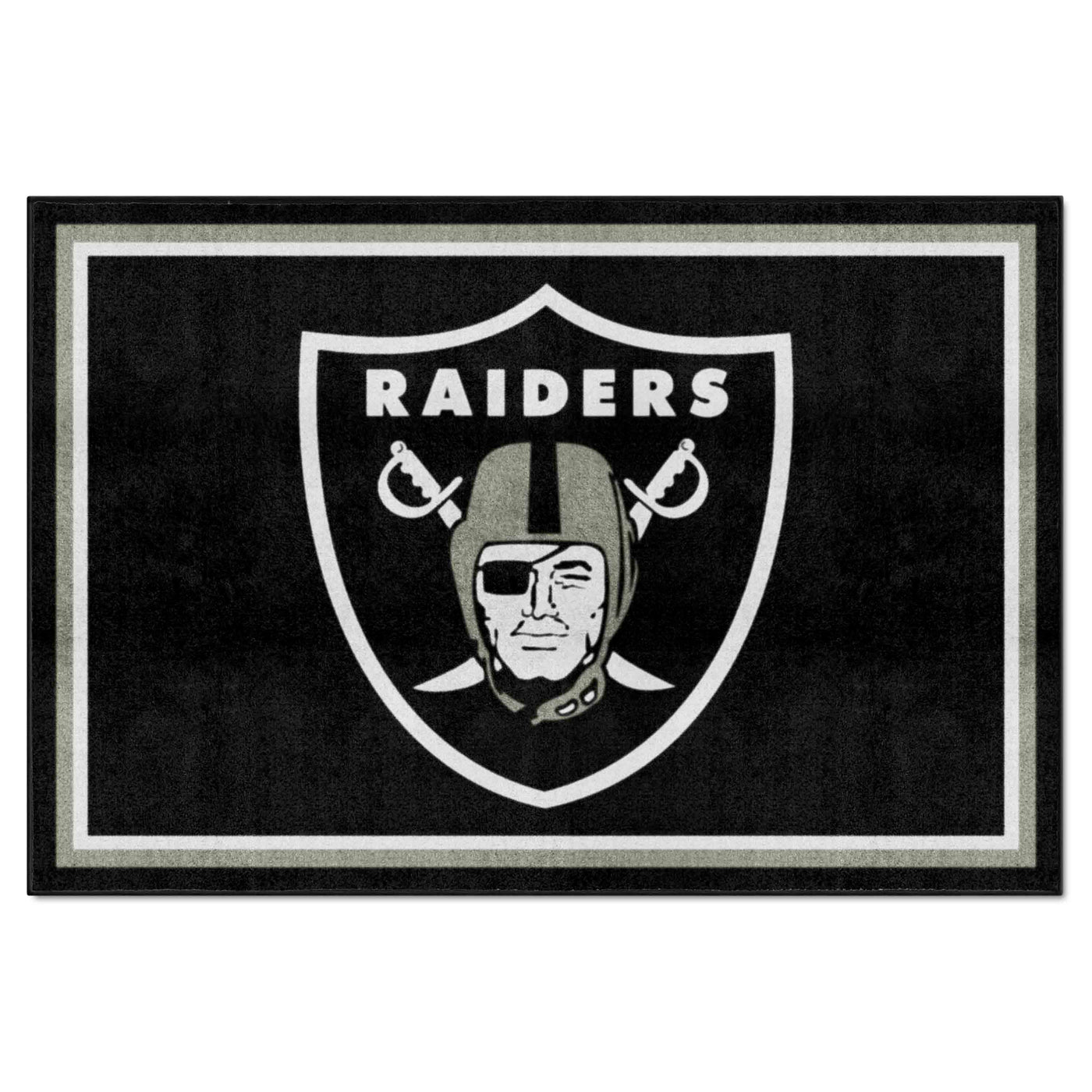 NFL - Las Vegas Raiders 5x8 Rug