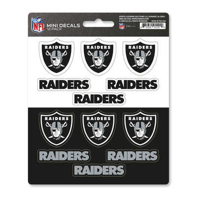 NFL - Las Vegas Raiders Mini Decal 12-pk